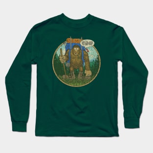 Surprise Bigfoot Sighting 1982 Long Sleeve T-Shirt